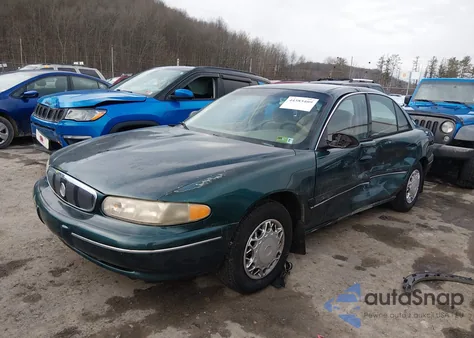1999 Buick Century Custom from USA, damaged, VIN 2G4WS52M6X1466477